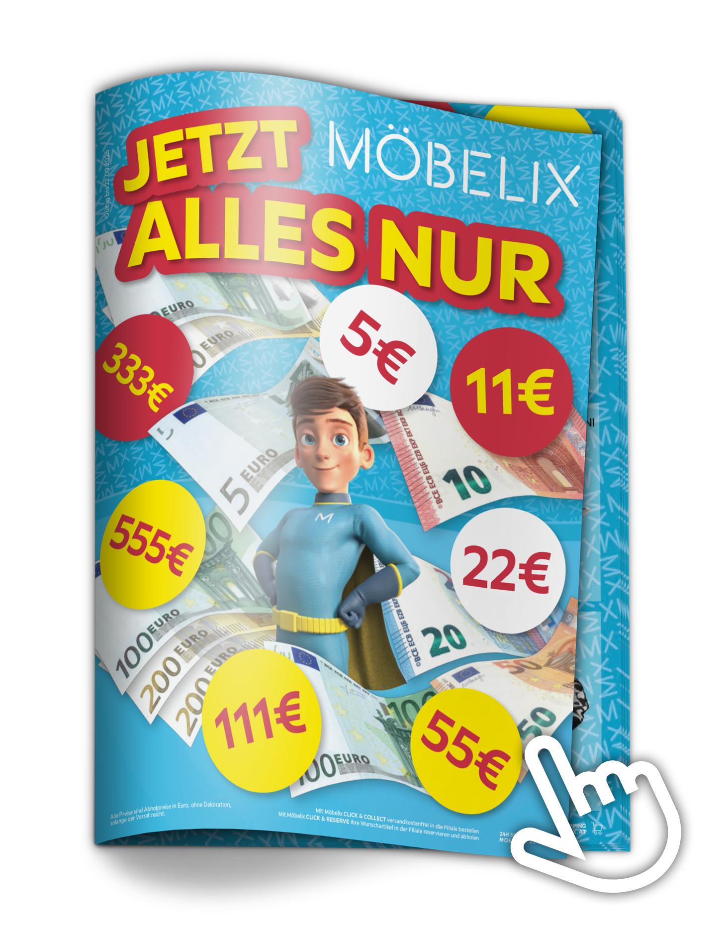 Jetzt alles nur Prospekt