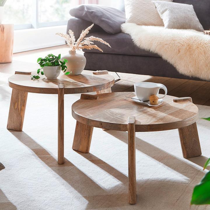 konferenční stolky z masivu