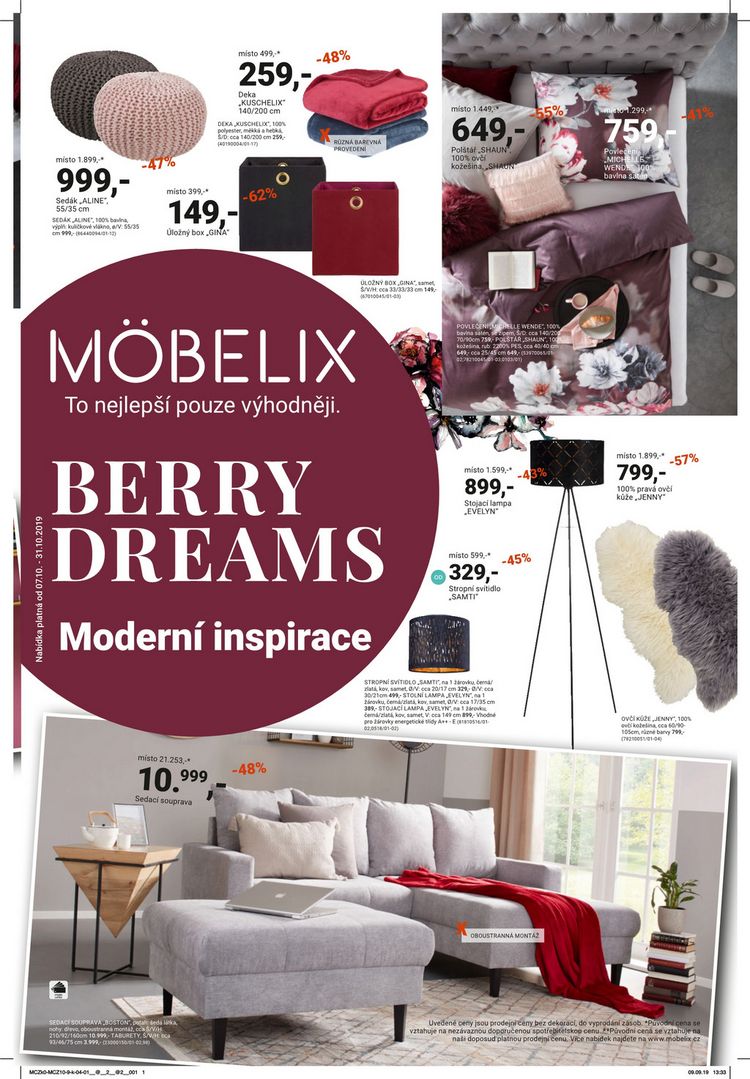 BERRY DREAMS</br>Moderní inspirace