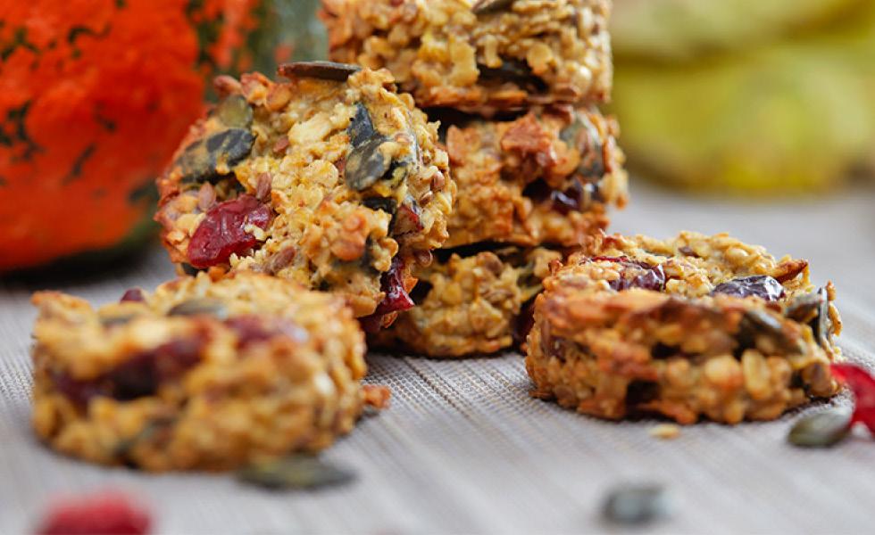 raňajkové cookies s tekvicou