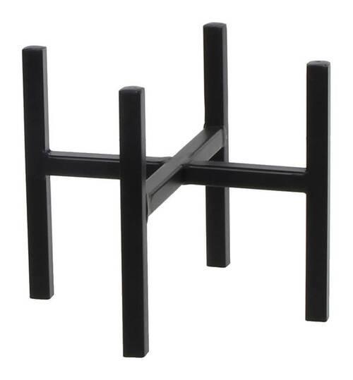 Dekorační stojan Ascot, V: 16cm - černá, Basics, kov (16,5/16cm) - Modern Living