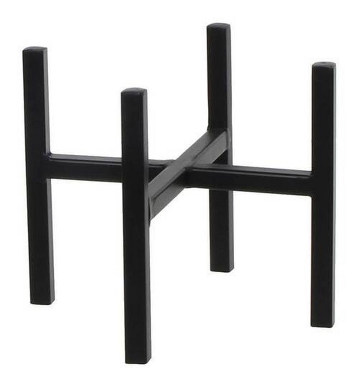 Dekorační stojan Ascot, V: 16cm - černá, Basics, kov (16,5/16cm) - Modern Living