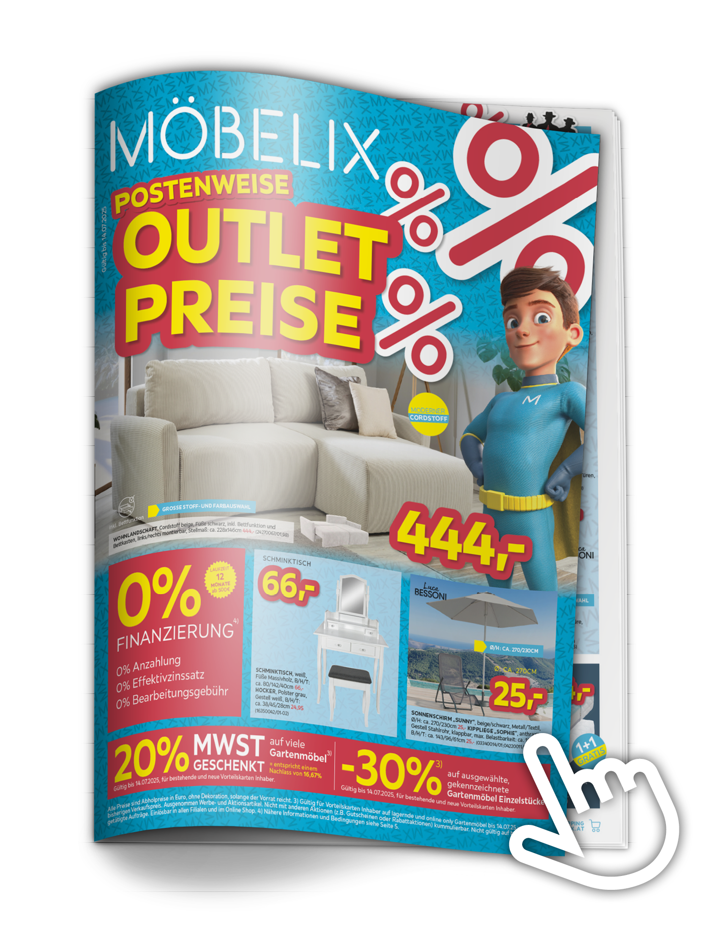 Prospekt zu Postenweise Outlet Preise