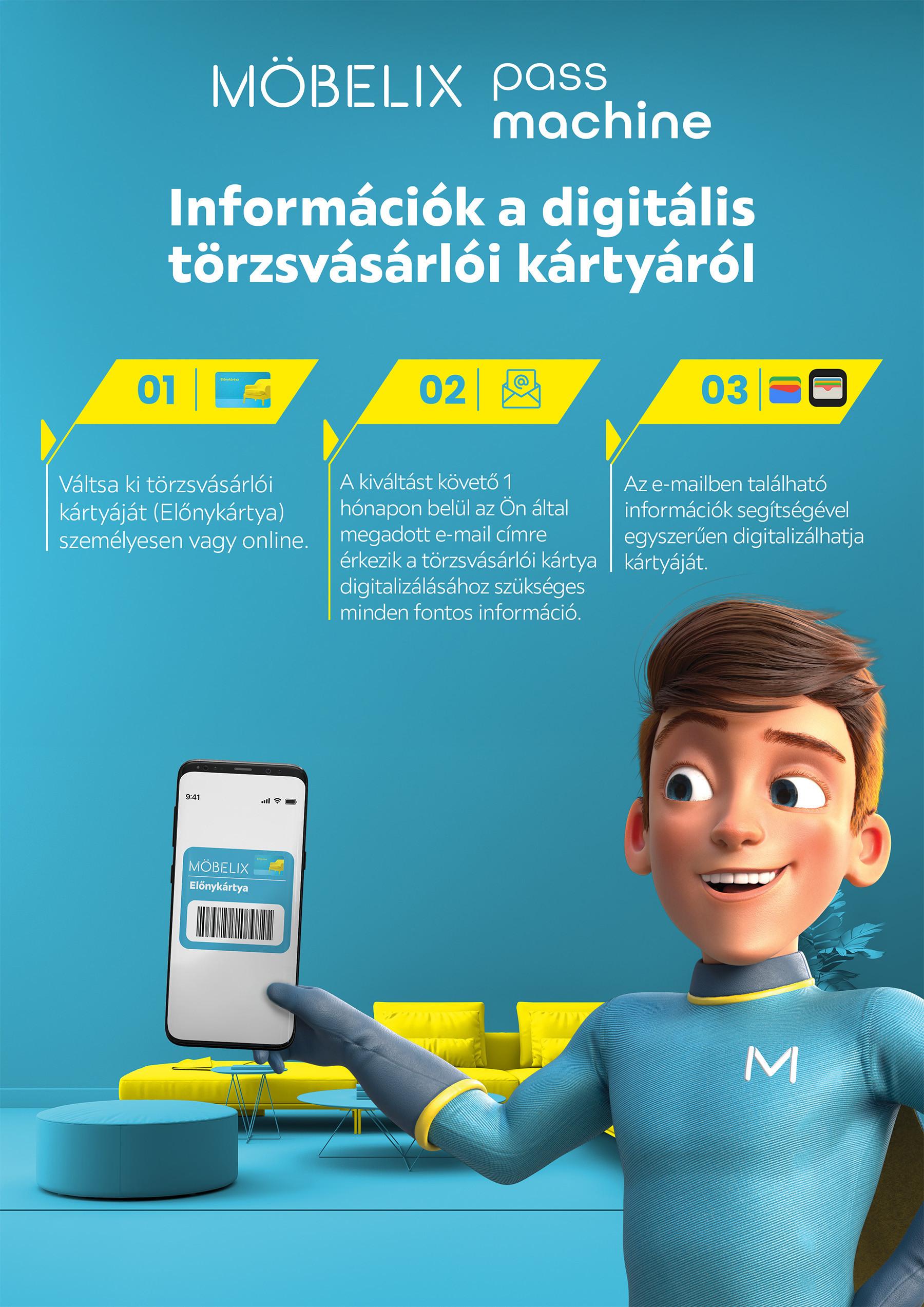 Digitalizája Előnykártyáját!