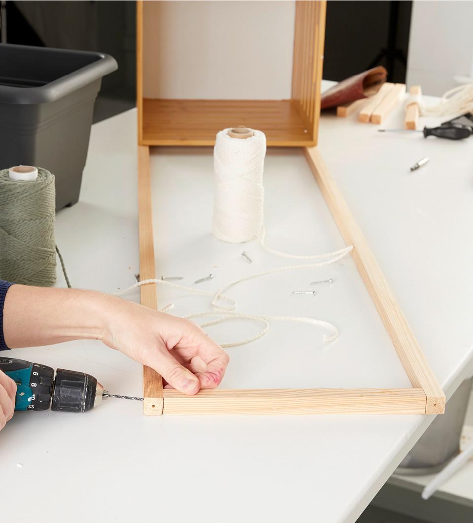 DIY kvetináč na terasu v boho štýle, postup výroby 5