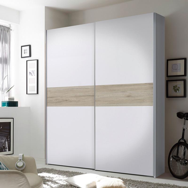 lacná šatníková skriňa s otočnými dverami