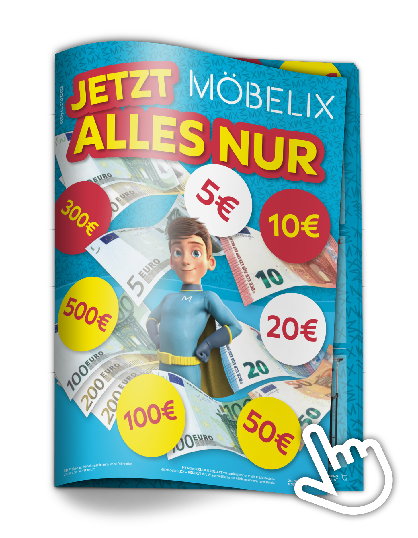 Jetzt alles nur Prospekt