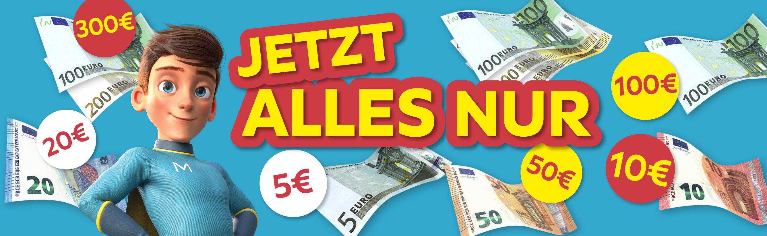 Jetzt alles nur 