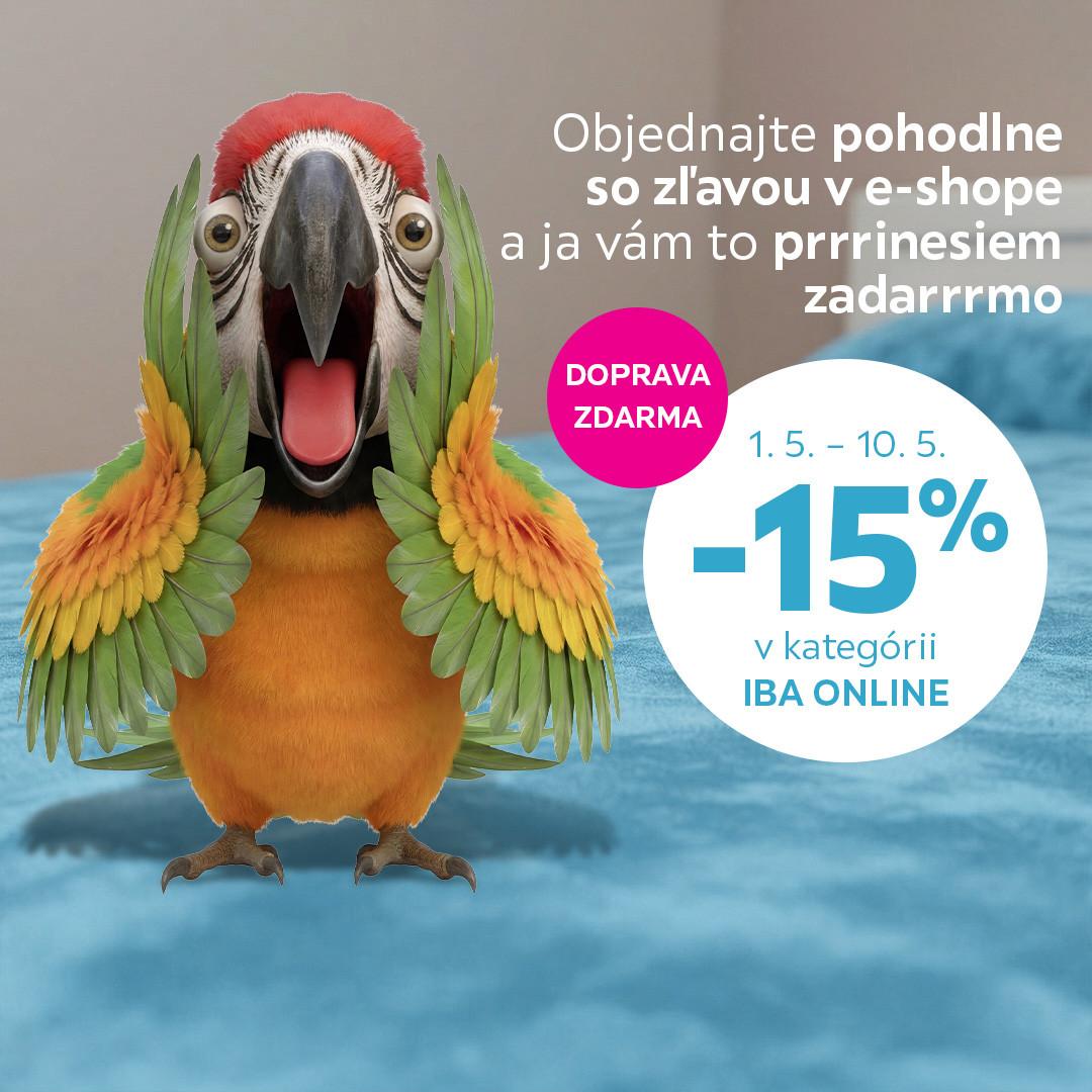 IBA ONLINE s dodaním zdarma