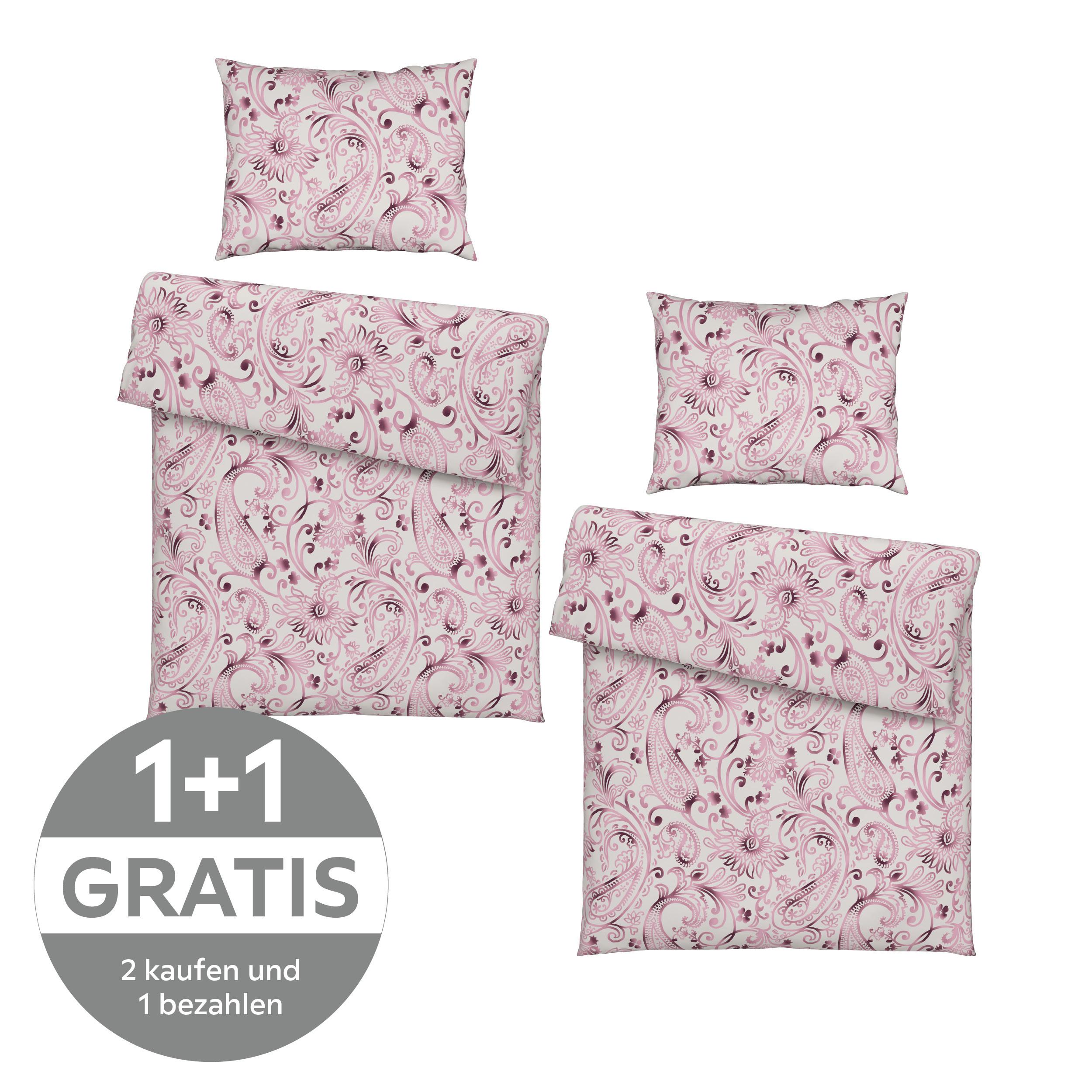 BETTWÄSCHE DESIREE - Beere, ROMANTIK / LANDHAUS, Textil - James Wood