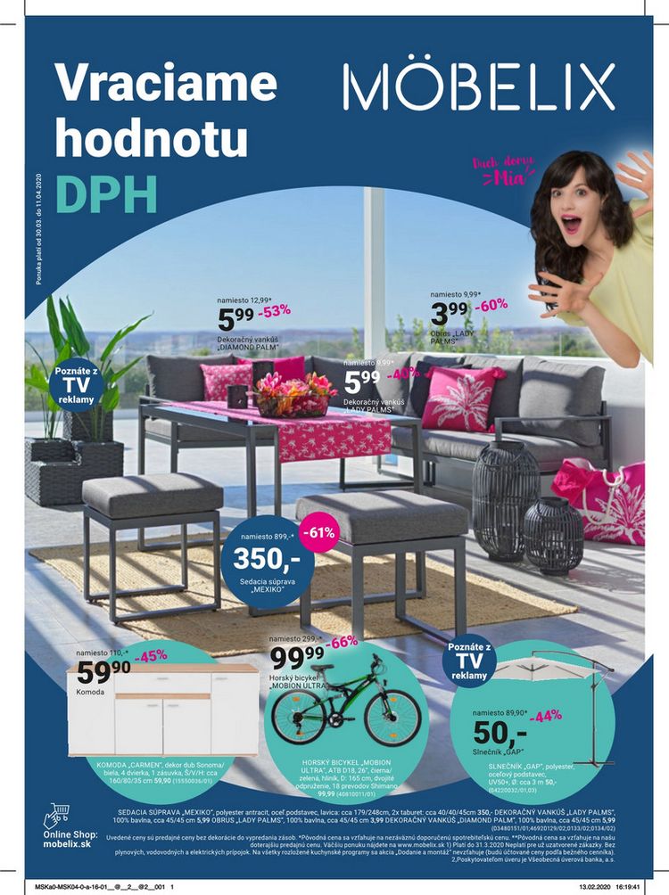 Vraciame hodnotu DPH