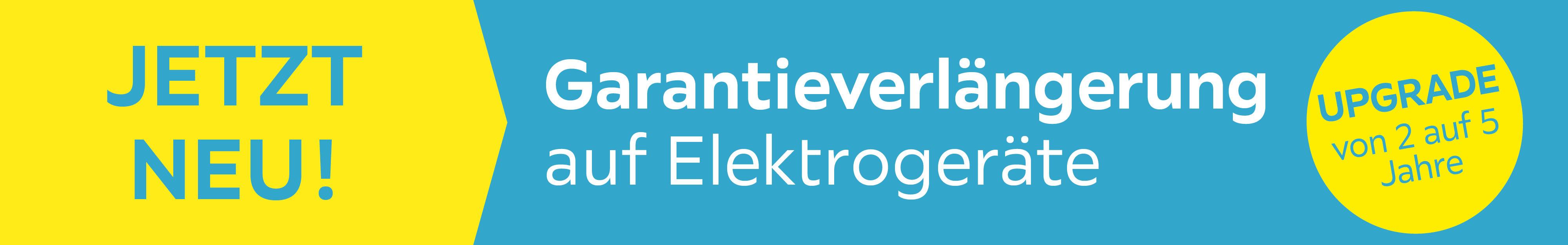 Elektrogeräte Garantie Verlängerung