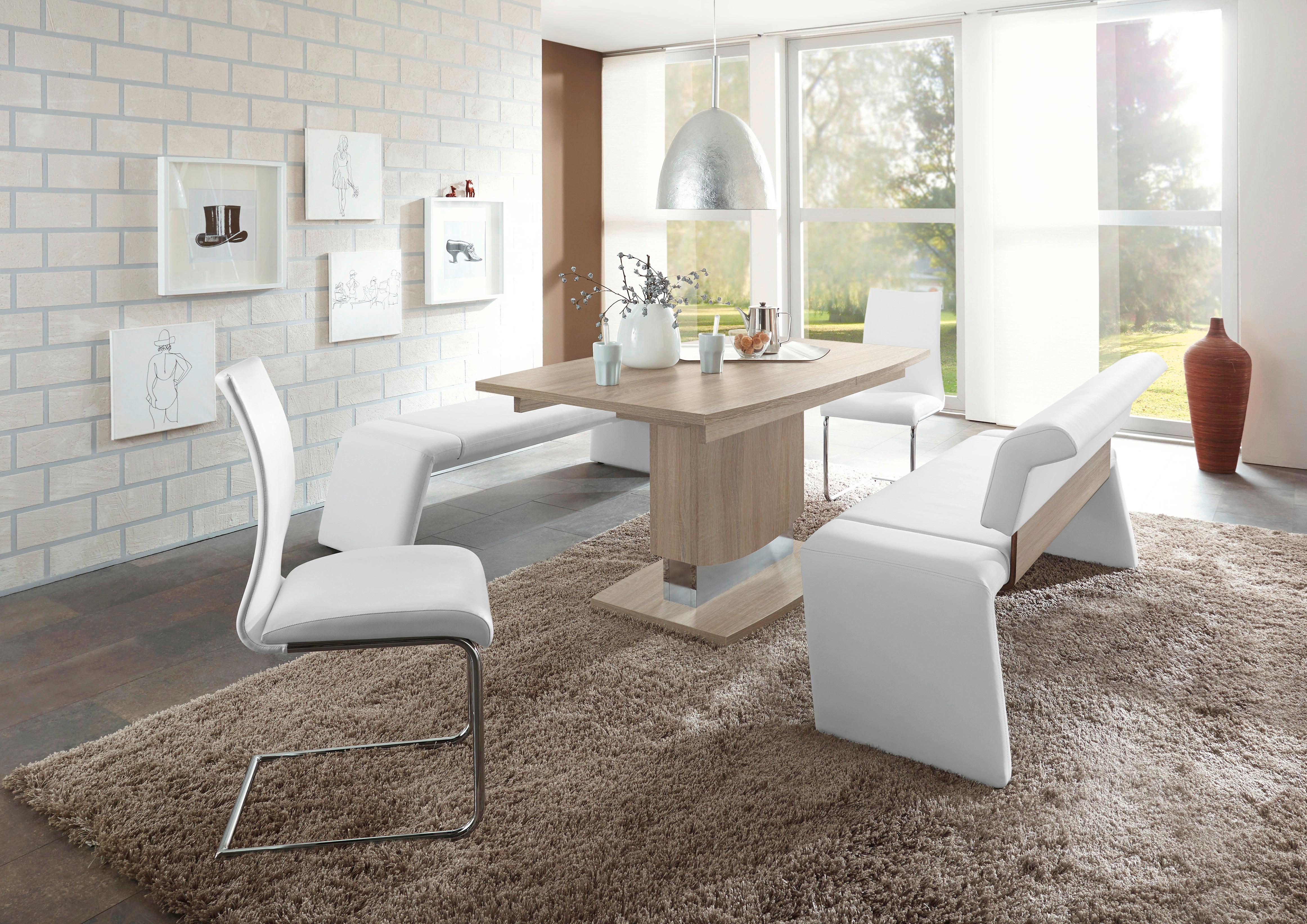 günstiger Schwingstuhl in weiß 