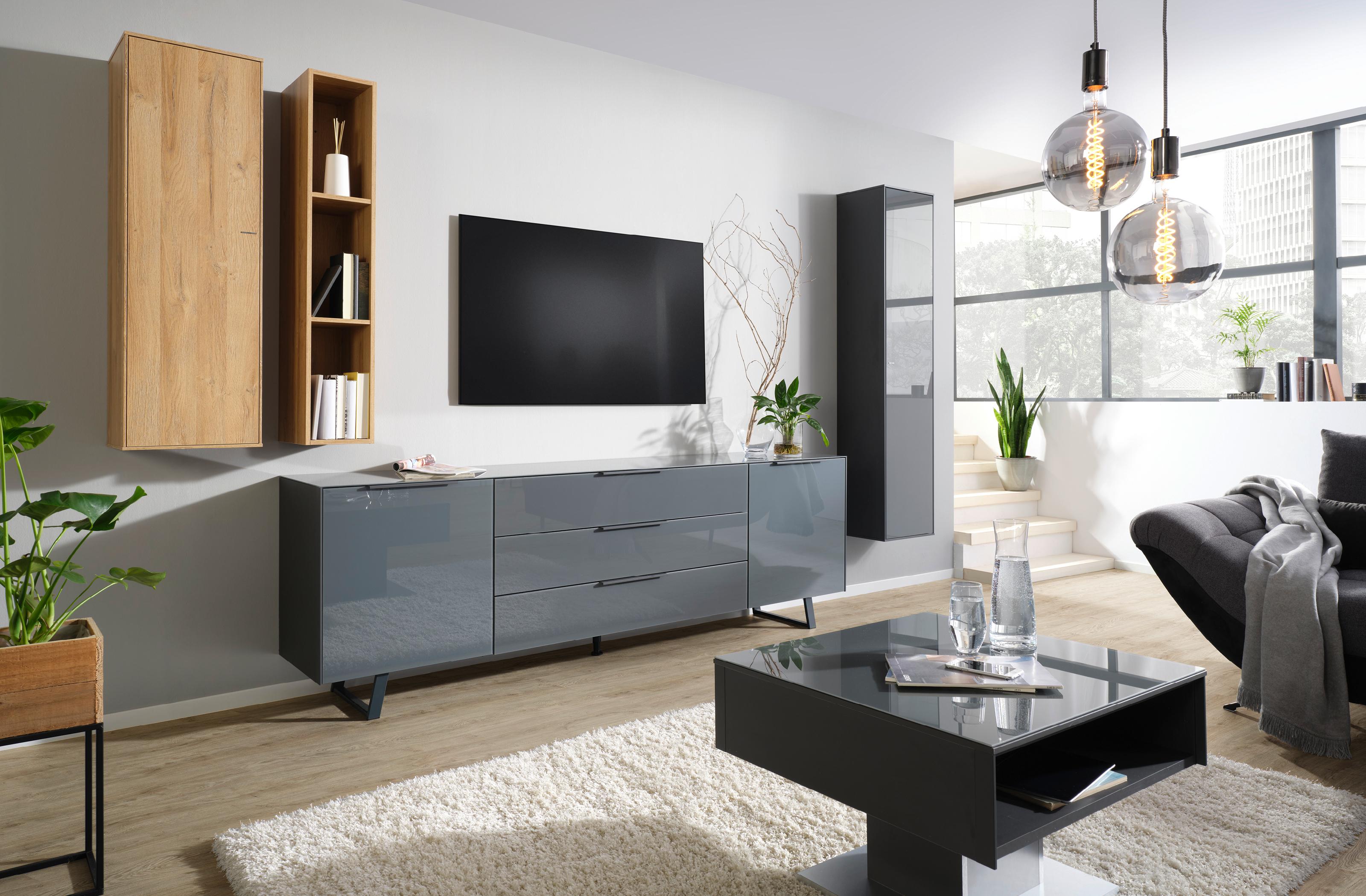 moderný TV stolík do obývačky