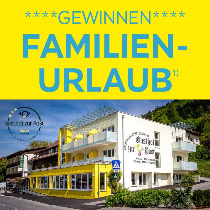 Familienurlaub gewinnen