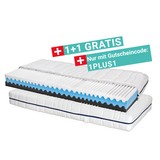 Komfortschaummatratze Silvy 90x200 - Weiß (90/200cm) - Primatex
