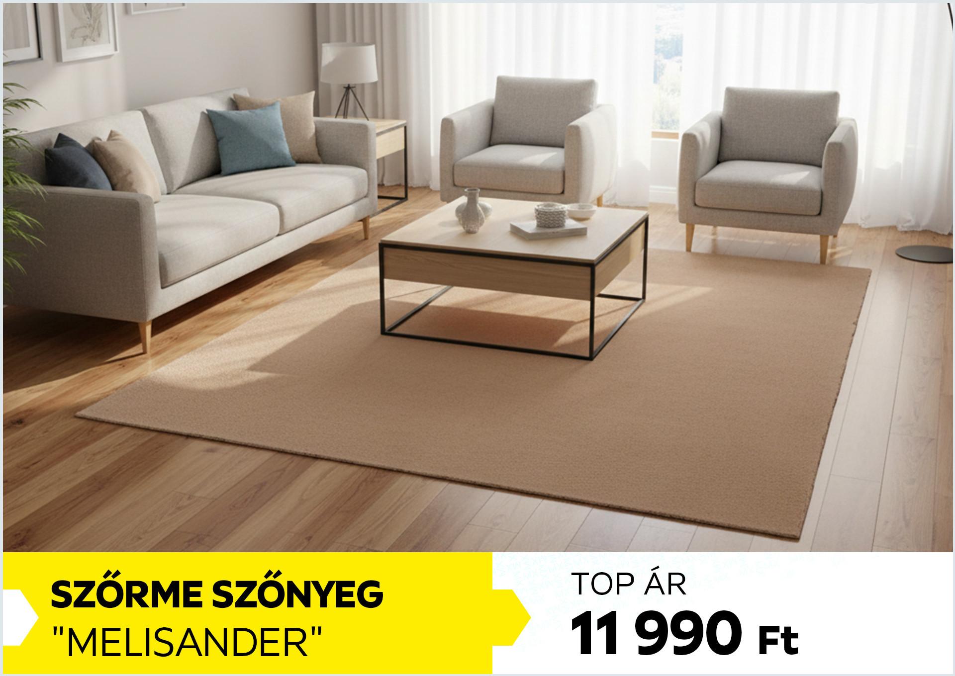 Szőrme szőnyeg MELISANDER TOP ÁR, 11990 Forint