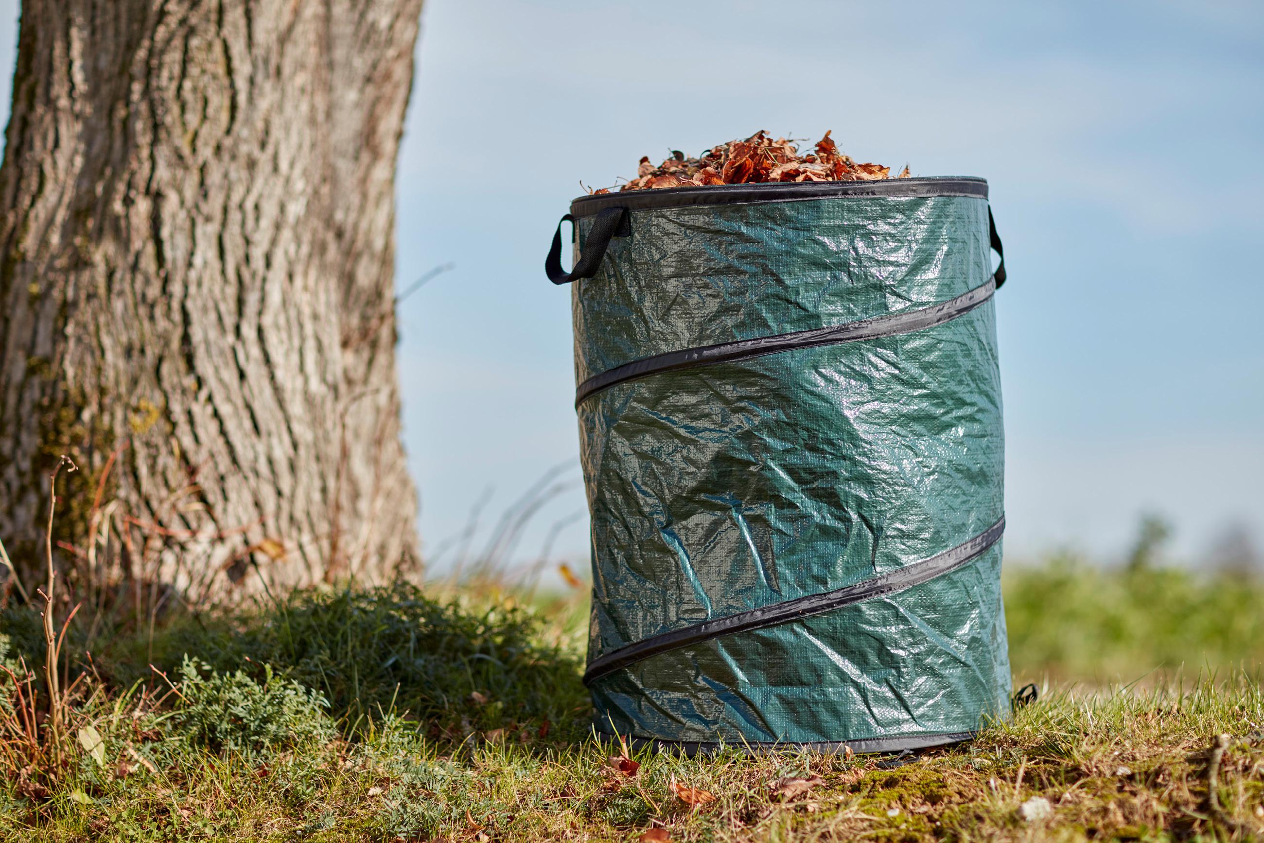 Reißfester Gartenabfallsack aus Kunststoff
