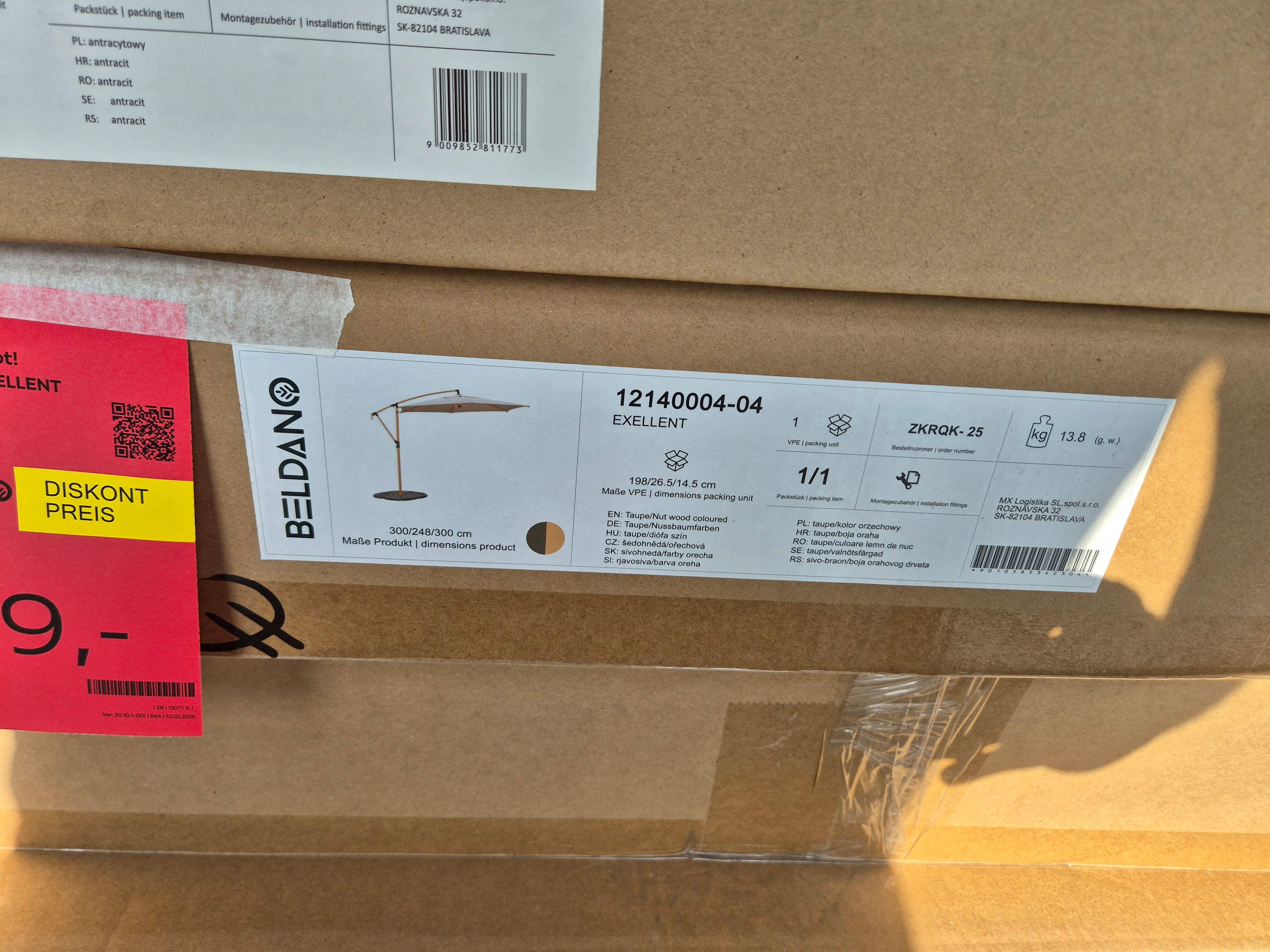 Ampelschirm Exellent