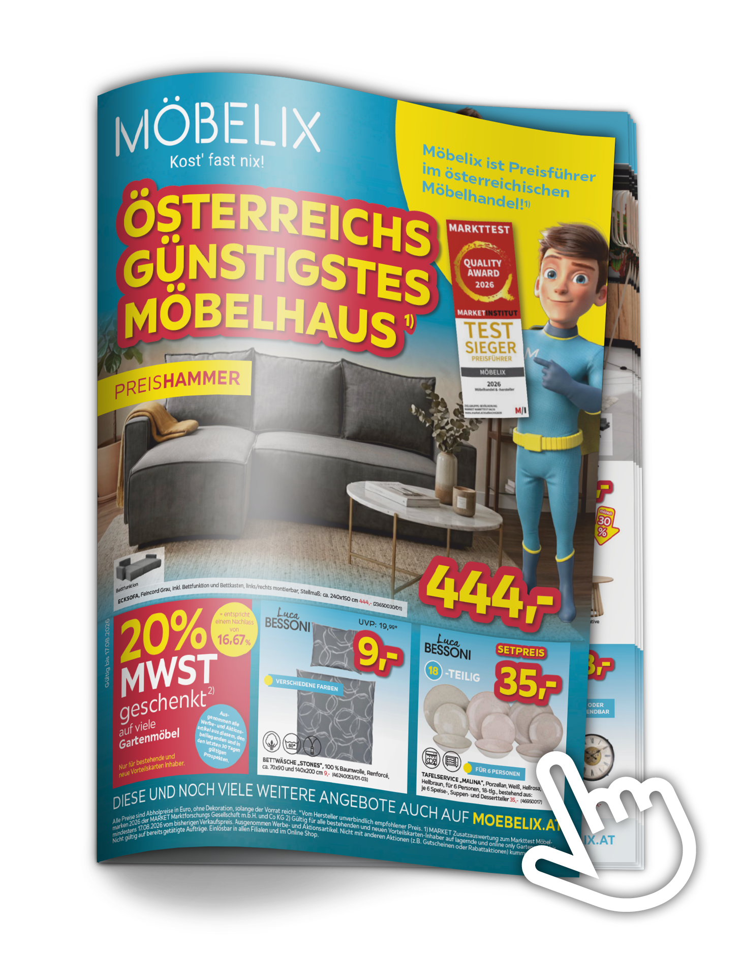 oesterreichs guenstigstes Moebelhaus Prospekt