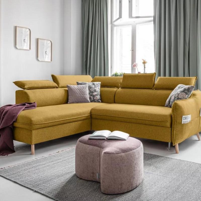 horčicová sedačka