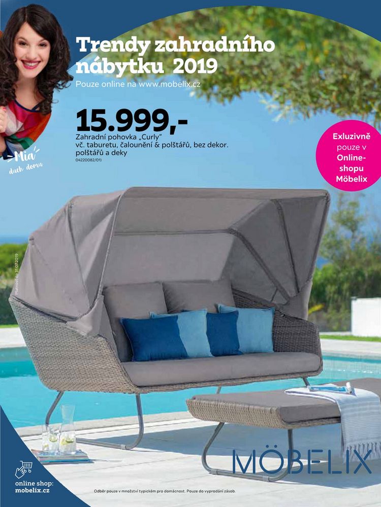 Trendy zahradního nábytku 2019</br>Online Only s dodáním zdarma