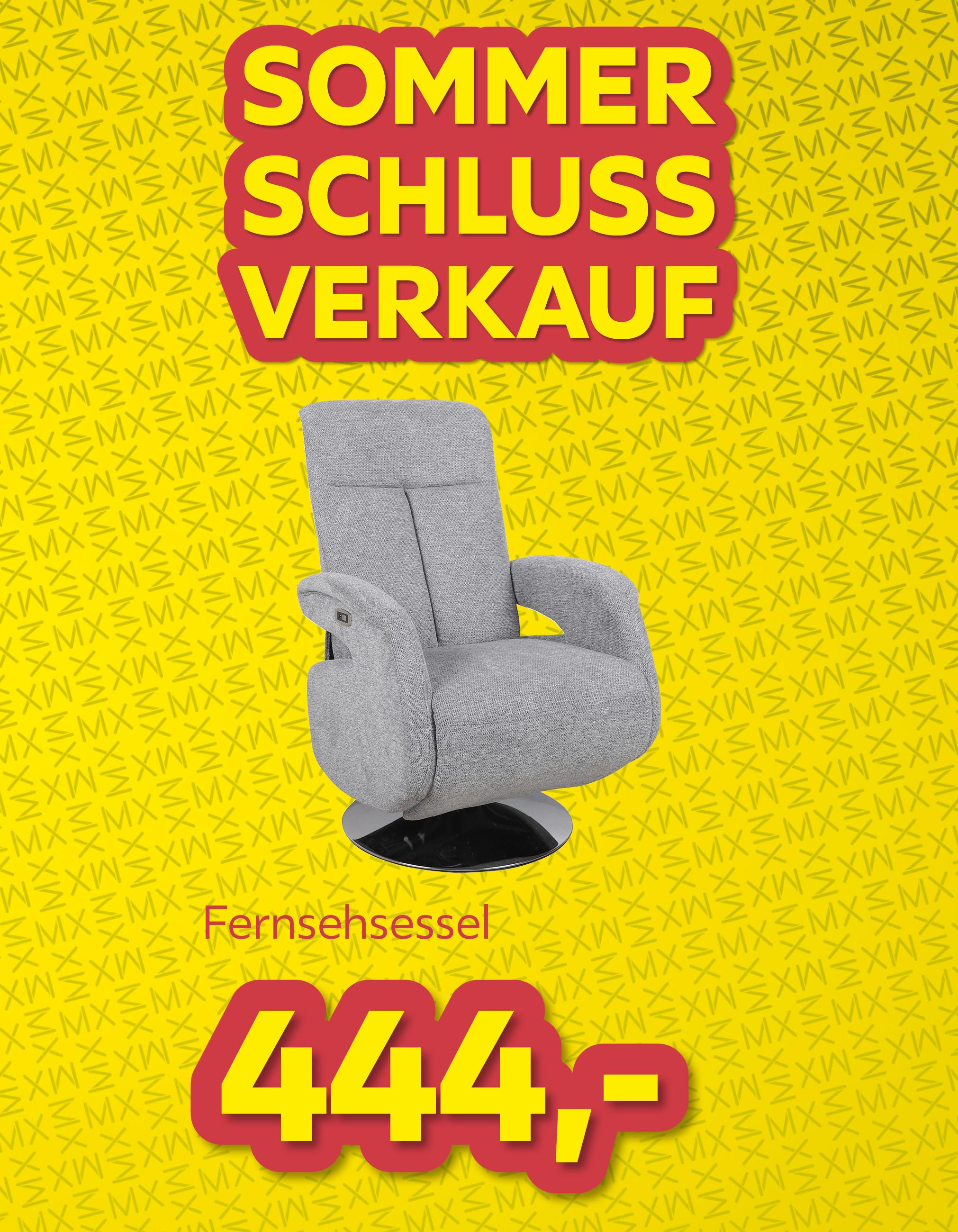 Sommer Schluss Verkauf Fernsehsessel 444,-