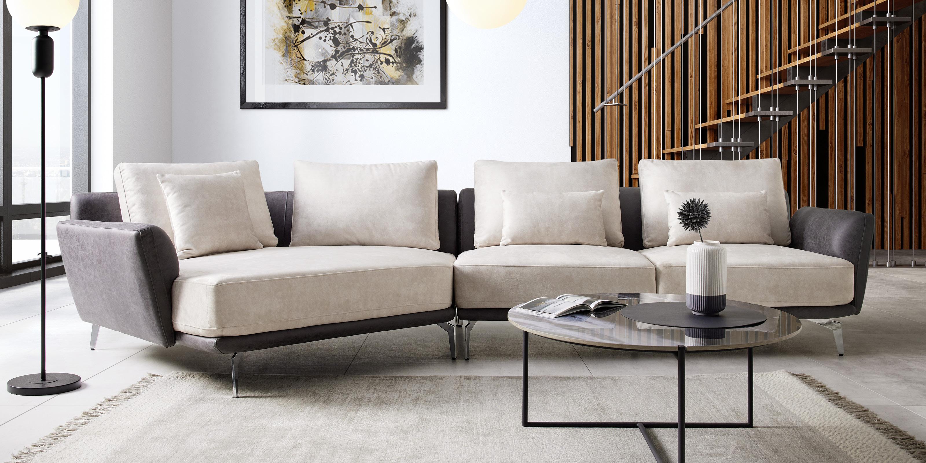 minimalistický obývací pokoj v moderním designu