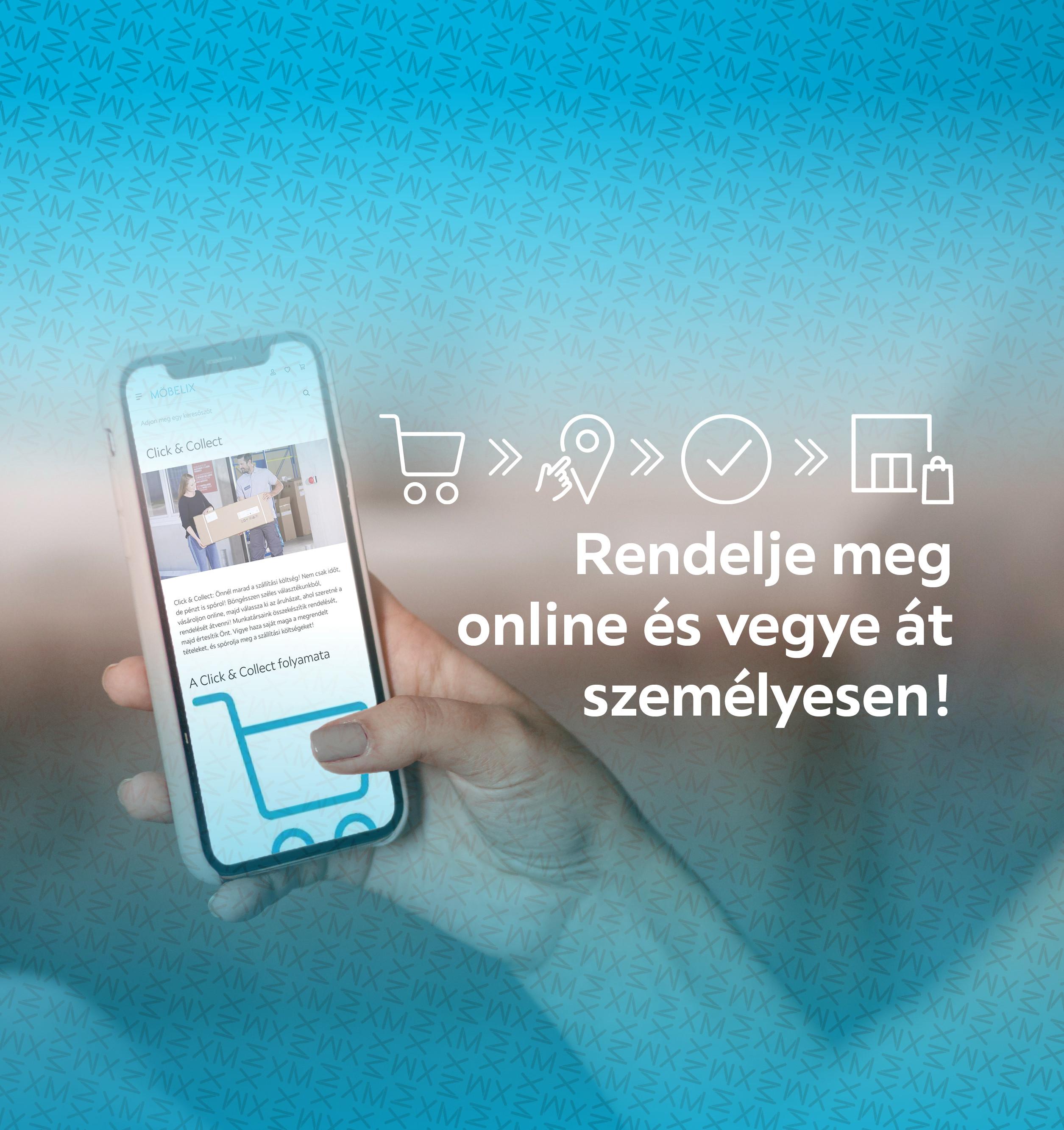 Click & collect, rendelje meg online és vegye át személyesen!
