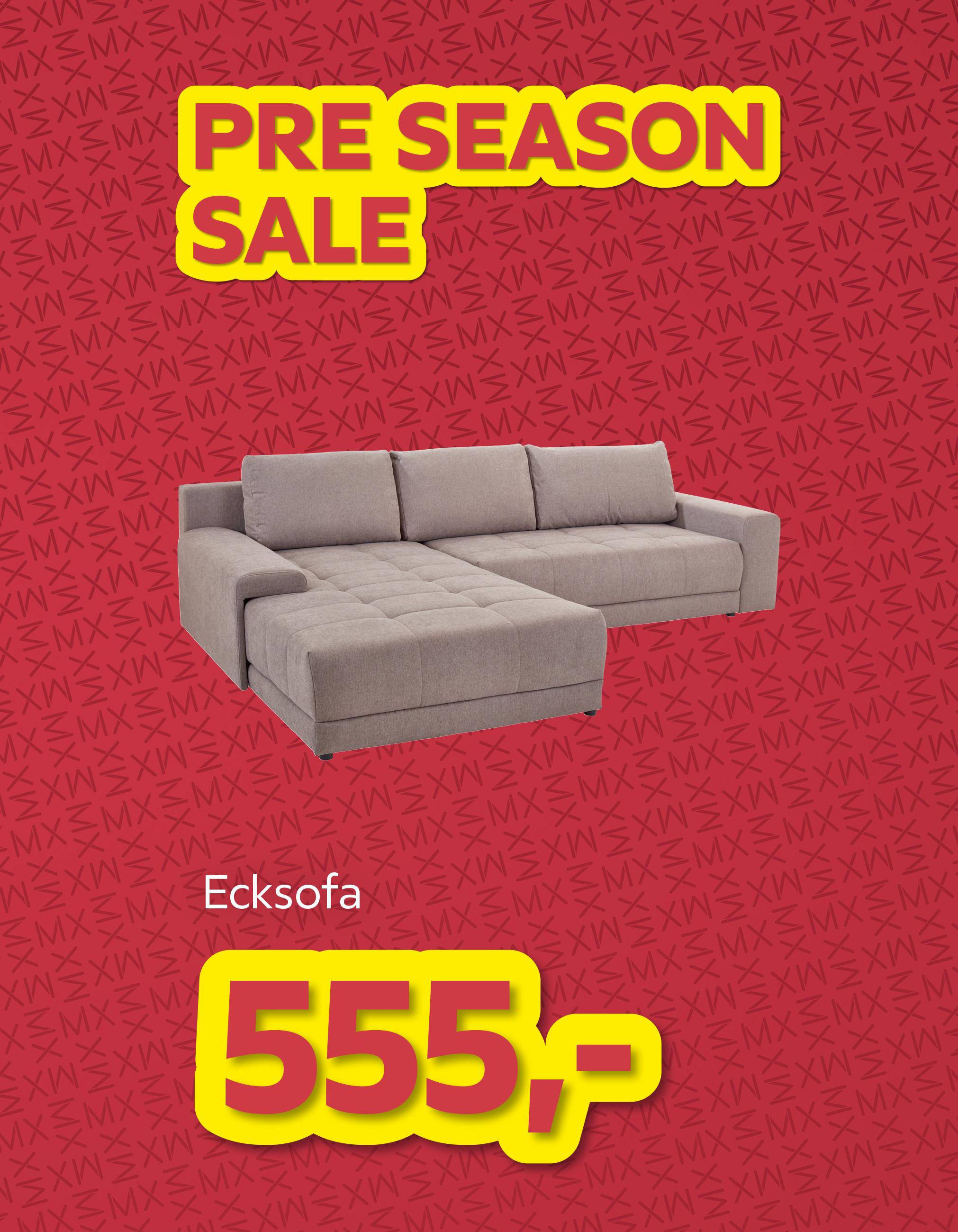 Pre Season Sale Ecksofa € 555,-