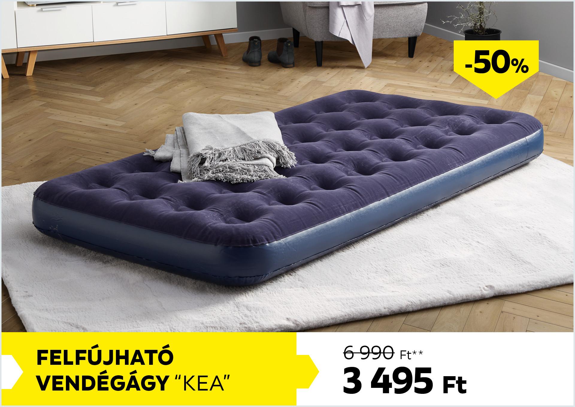 Felfújható vendégágy KEA 6990Forint helyett 3495Forint kedvezmény mértéke 50%