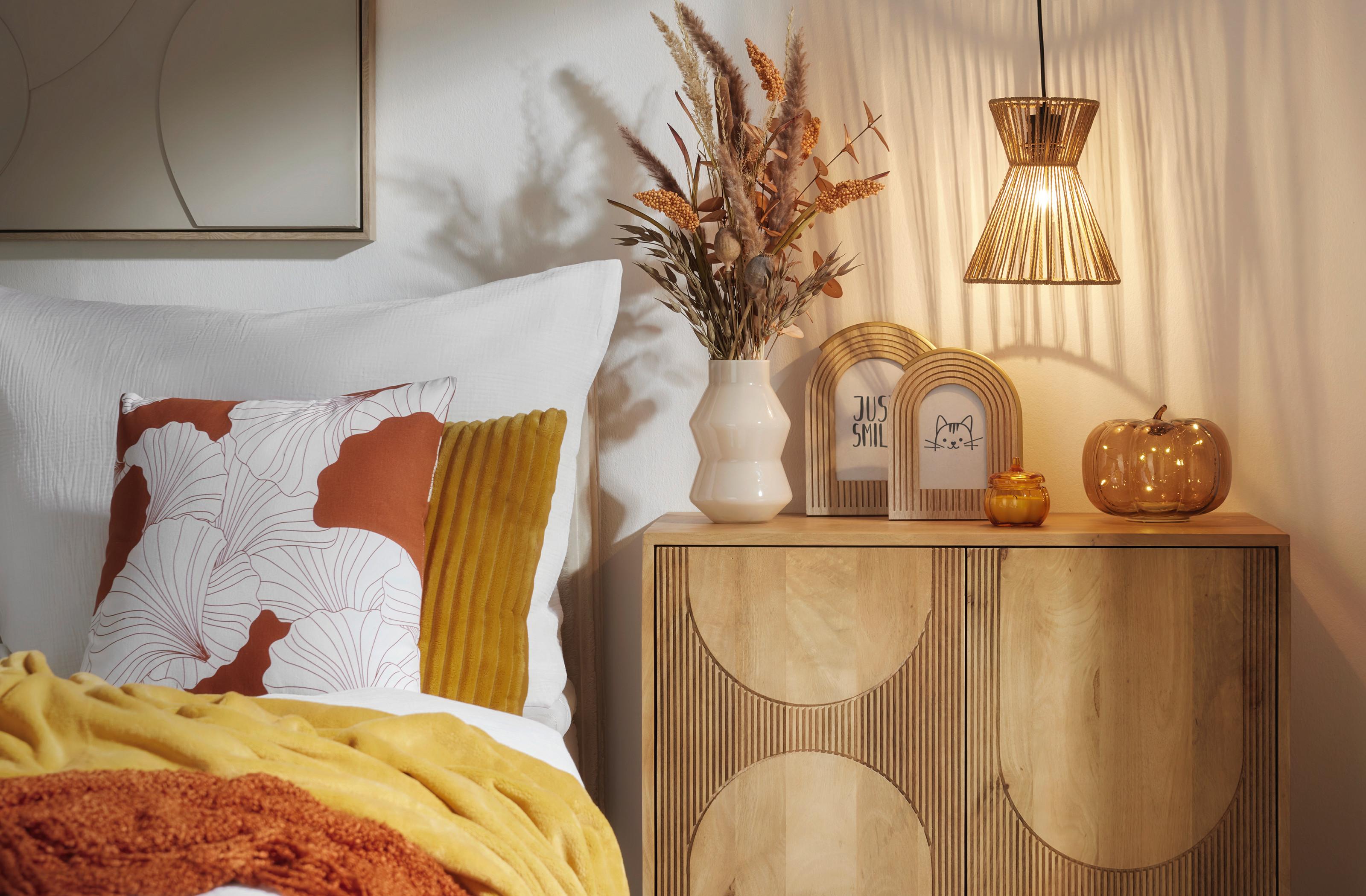 Jesenné doplnky do obývačky Golden autumn kolekcia