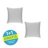 Zierkissen Lianna - Silberfarben, MODERN, Textil (40/40cm) - Luca Bessoni