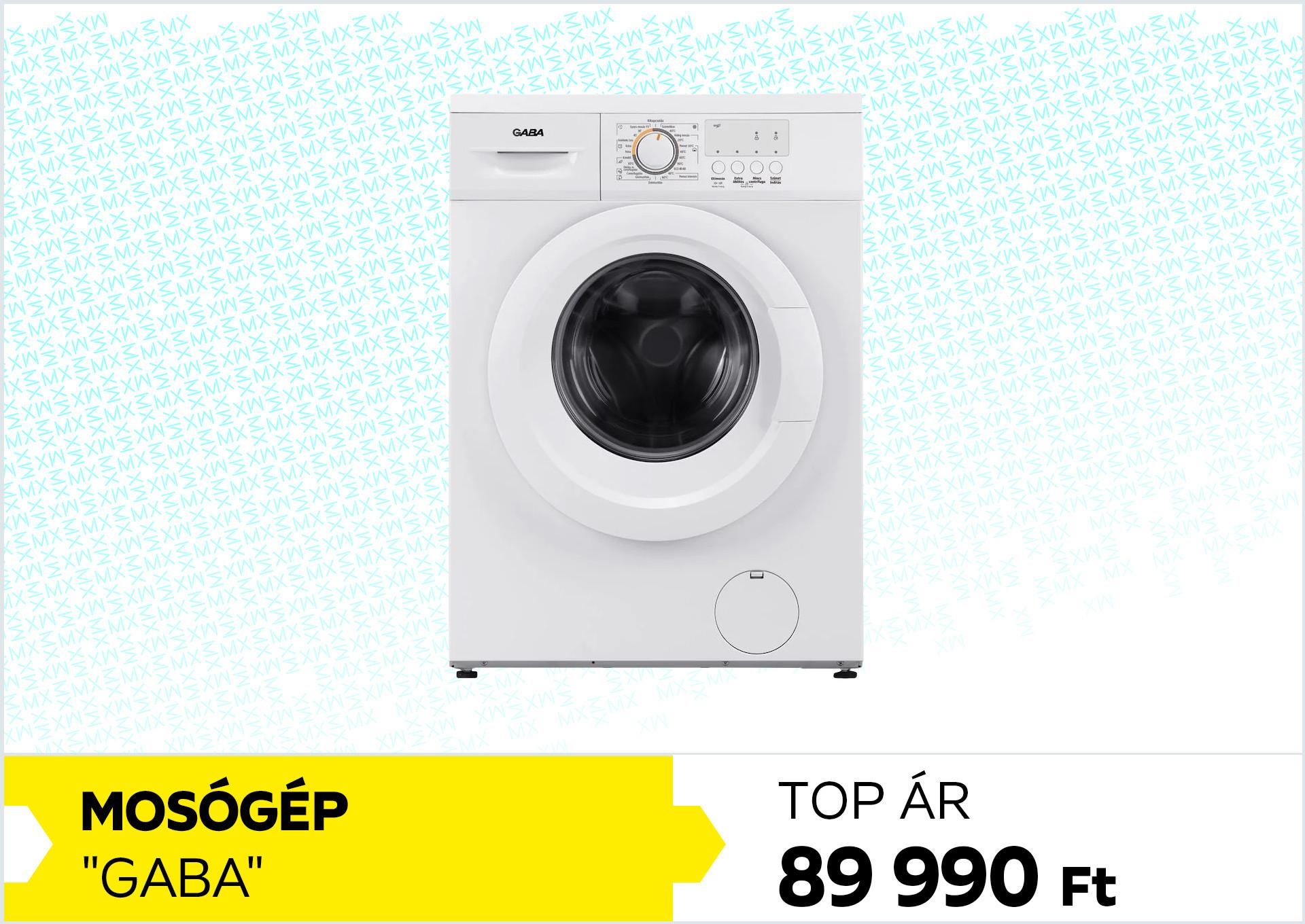 Mosógép GABA 89990Forint