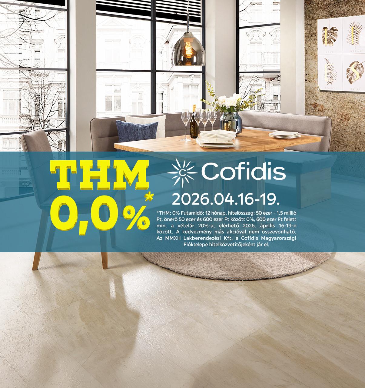 Cofidis hitelakció: 2026.04.16. és 2026.04.19. között, THM 0,0%. További részletekért kattintson IDE!