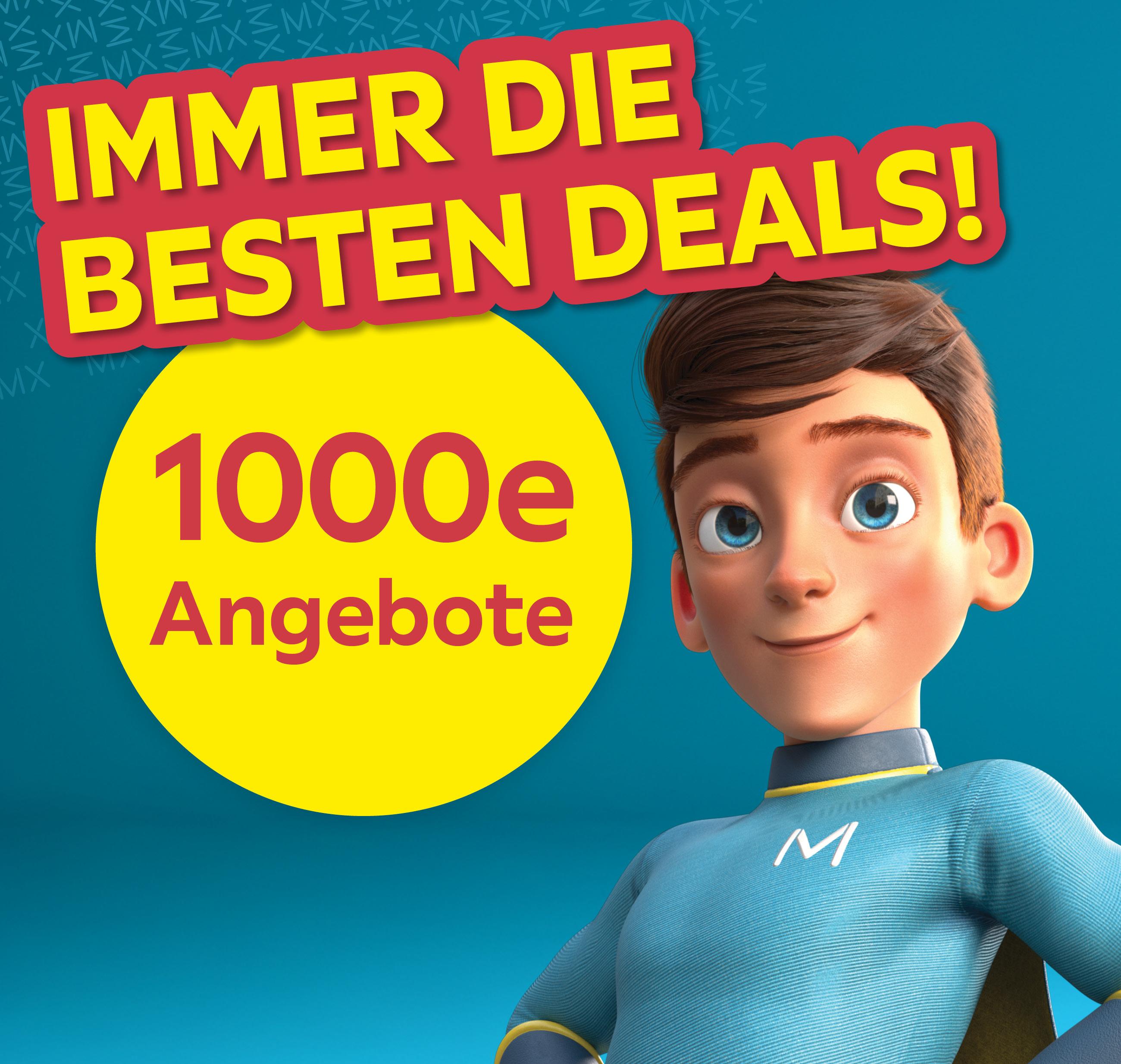 Immer die besten Deals, 1000e Angebote