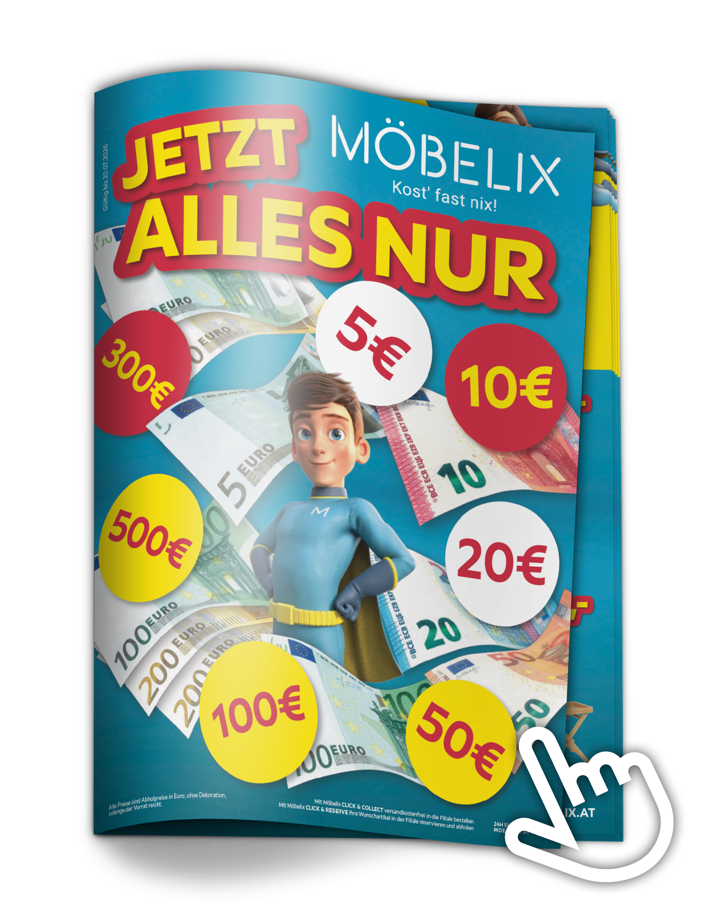 Jetzt alles nur Prospekt