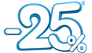 -25%1) kedvezmény