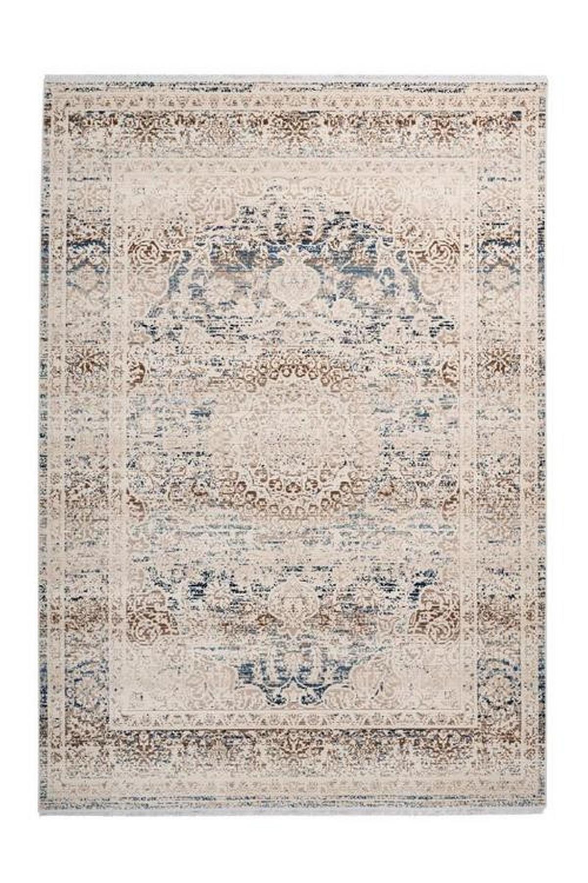Webteppich Creme Anouk 80x150 cm - Creme, Design, Textil (80/150cm) - Kayoom