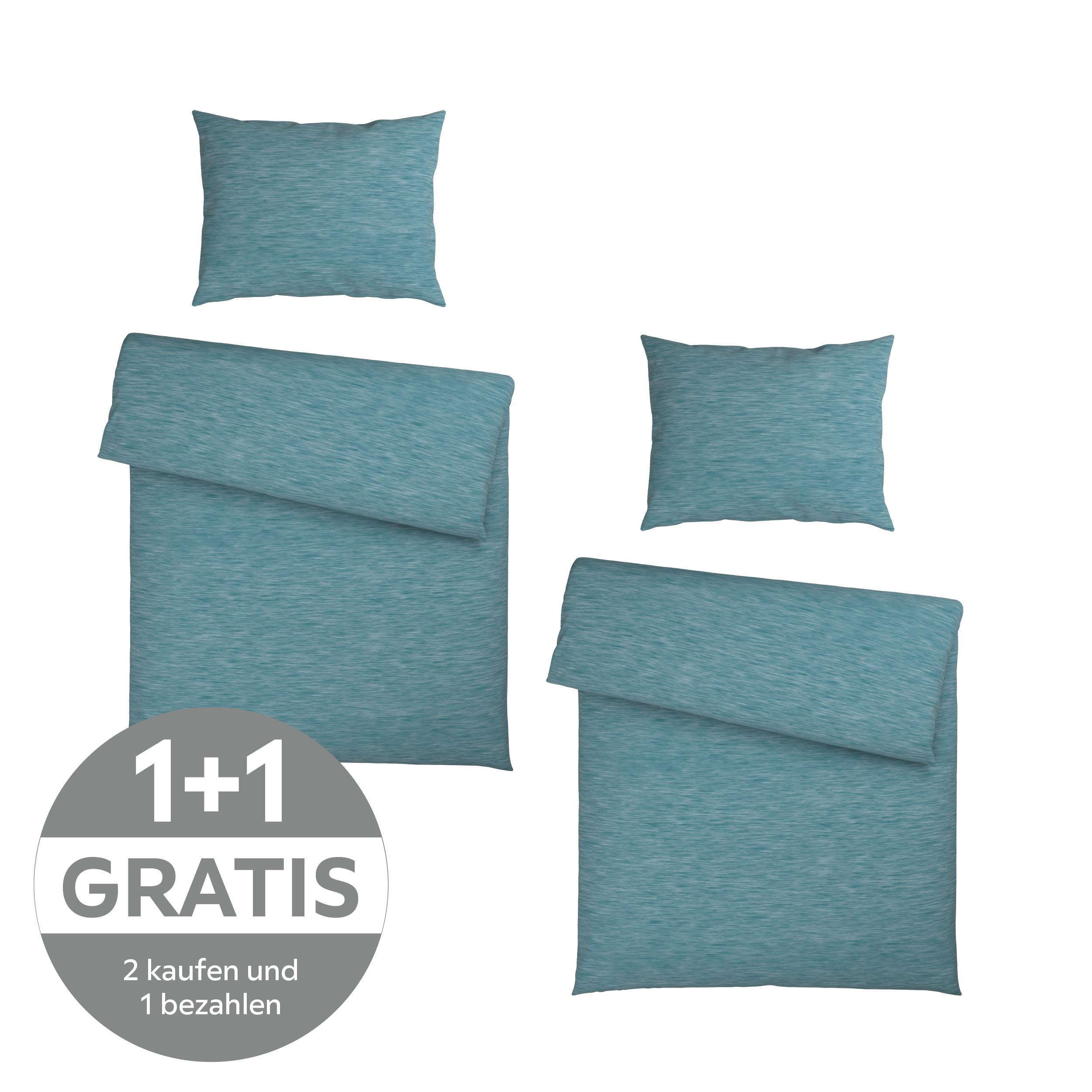 BETTWÄSCHE DORIS - Blau, ROMANTIK / LANDHAUS, Textil - James Wood