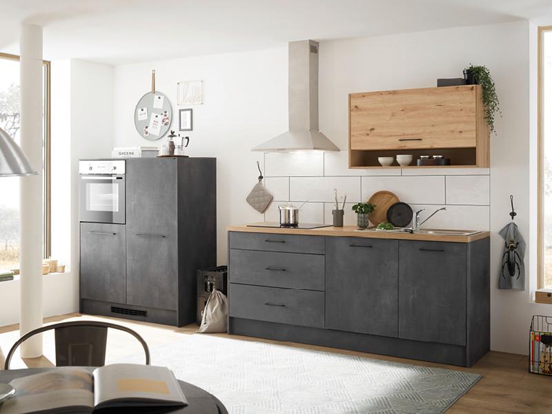 kuchyňská linka antracit