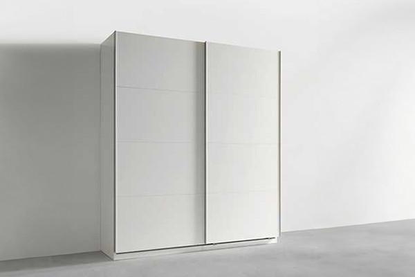 Schwebetürenschrank Weiß