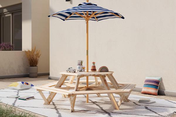 Kinder-Gartenmöbel