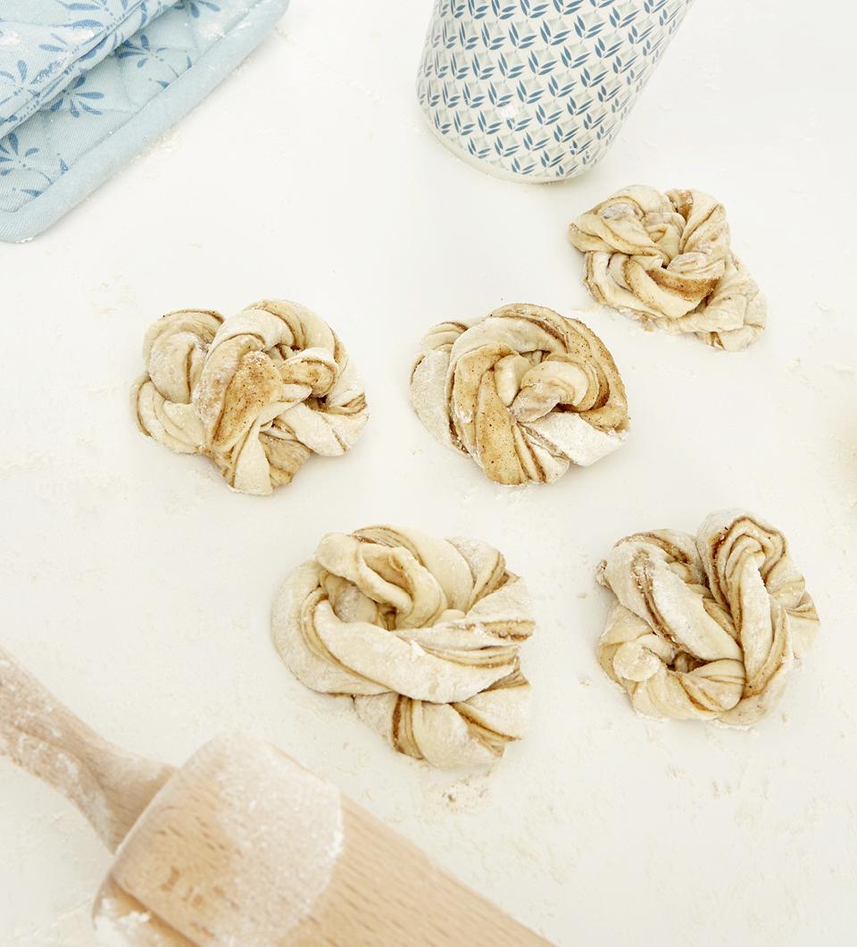 švédske škoricové pečivo Kanelbullar