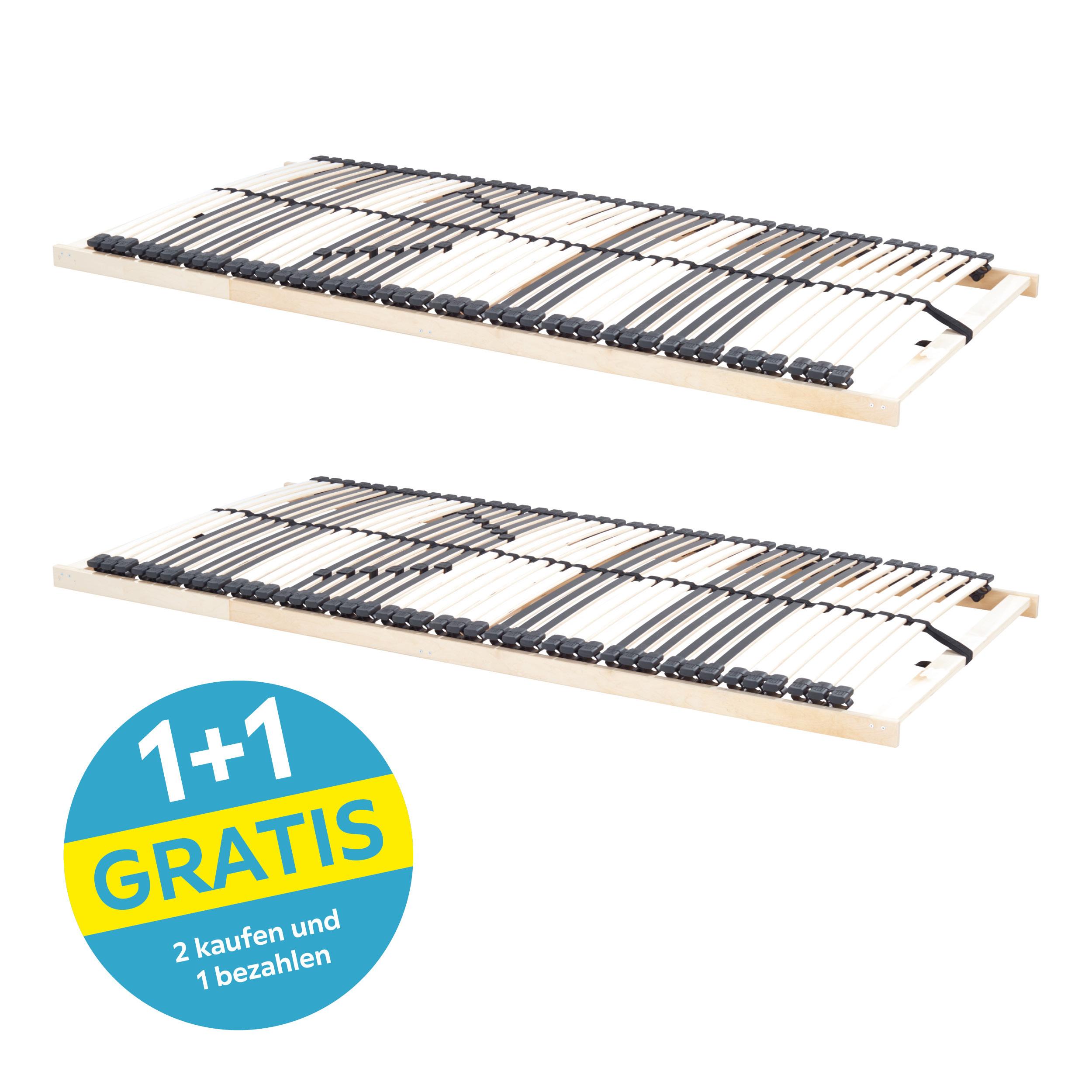 Lattenrost Comfort Fix 90x200 Cm 6 Zonen - Holz (90/200cm) - Primatex