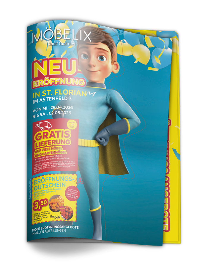 Neu Eröffnungsprospekt
