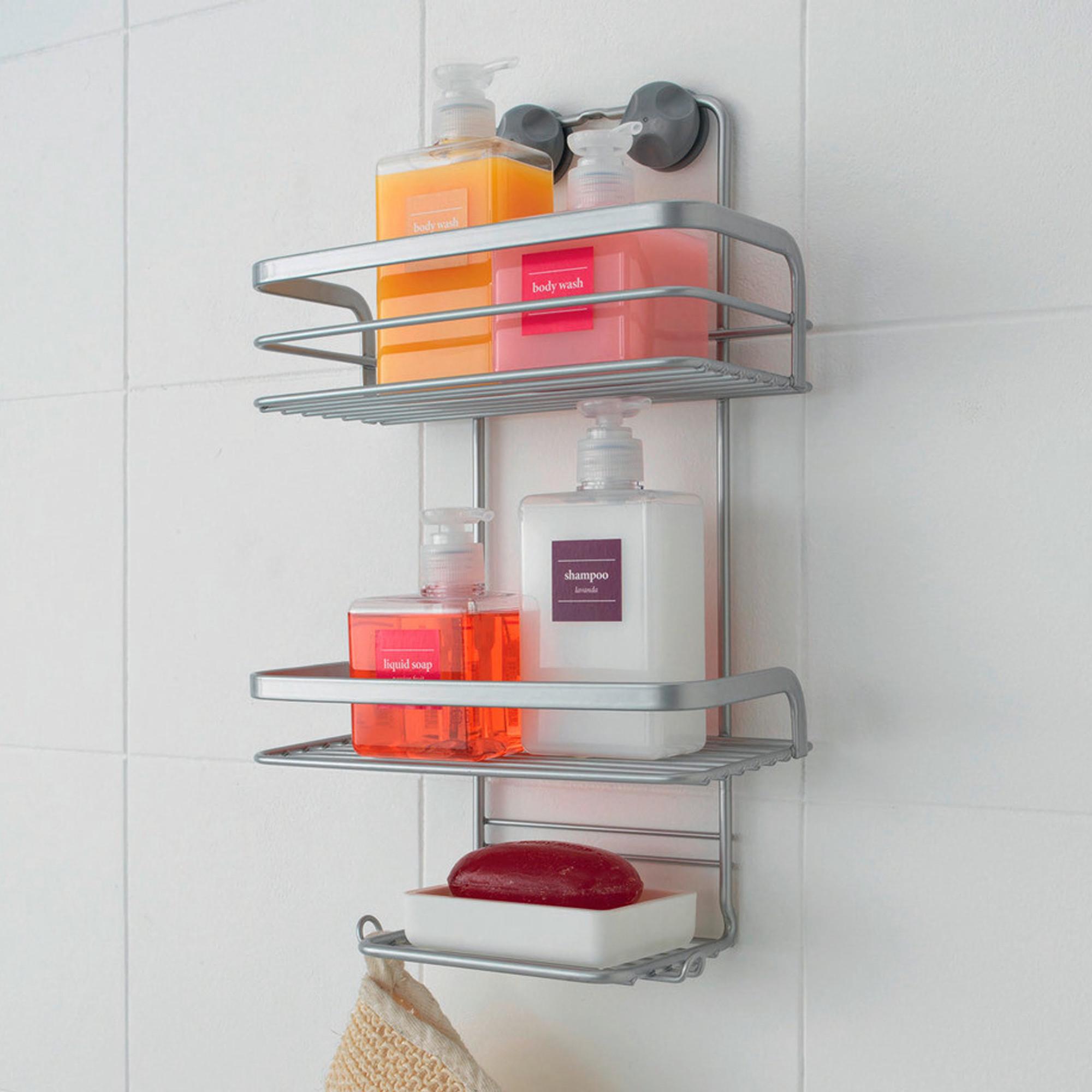Duschregal kaufen » Duschablagen zum Hängen Kleben 