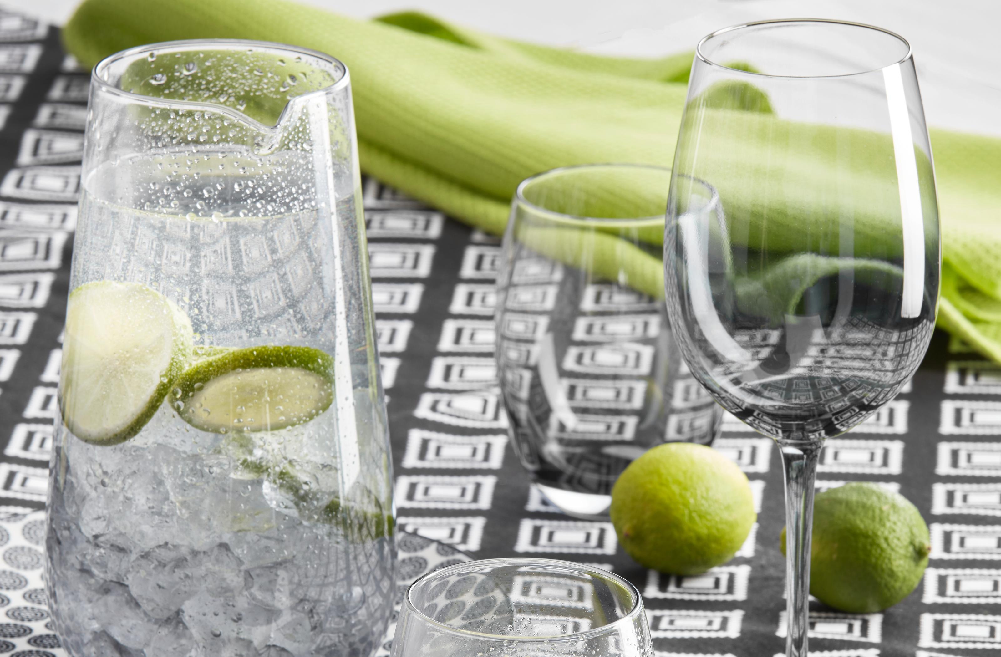 Poháre do jedálne Lime Affair