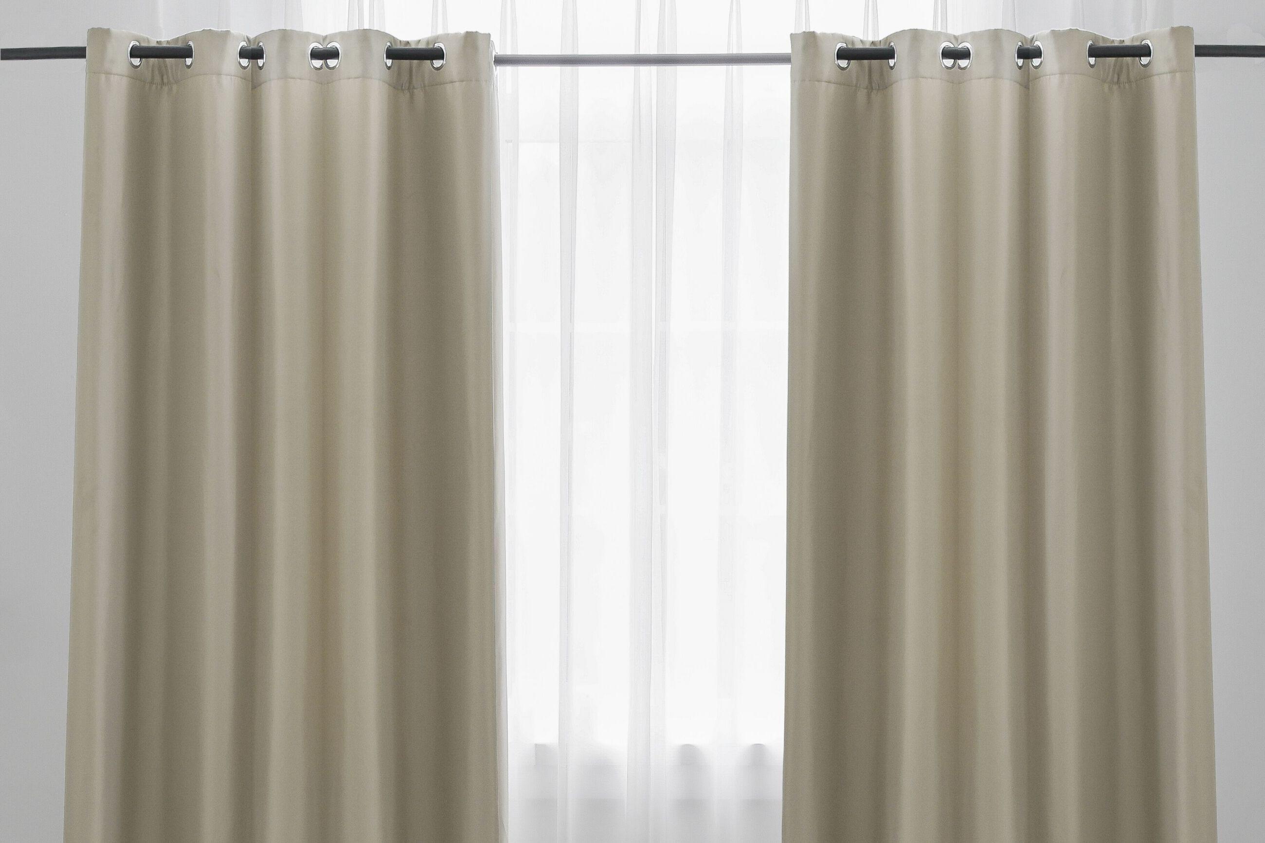 Fertigvorhang Doreen Beige