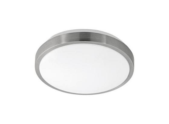 LED-Deckenleuchte Competa 1 - Weiß/Nickelfarben, MODERN, Kunststoff/Metall (24,5/5,5cm) LED-Deckenleuchte Competa 1 - Weiß/Nickelfarben, MODERN, Kunststoff/Metall (24,5/5,5cm)